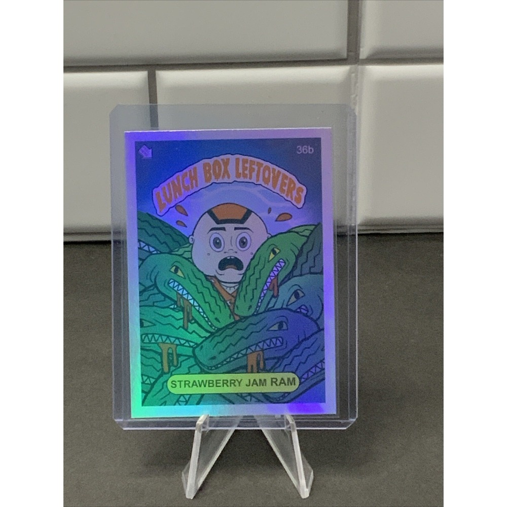 LUNCH BOX LEFTOVERS SERIES‎ 1 36b Strawberry Jam Ram HOLO FOIL CARD RARE